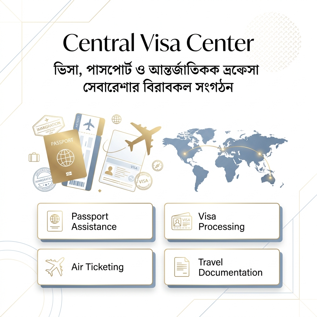 CENTRAL VISA CENTRE Slide 1